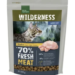 REAL NATURE Croquettes Pour Chat^WILDERNESS Fresh Meat Chicken Adult 300 g
