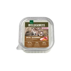 REAL NATURE Nourriture Humide|Nourriture^WILDERNESS Kitten 16 x 100 g Wide Savannah agneau & sanglier