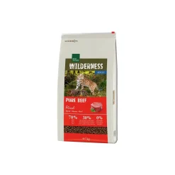 REAL NATURE Croquettes Pour Chat^WILDERNESS Pure Beef Adulte 7 kg