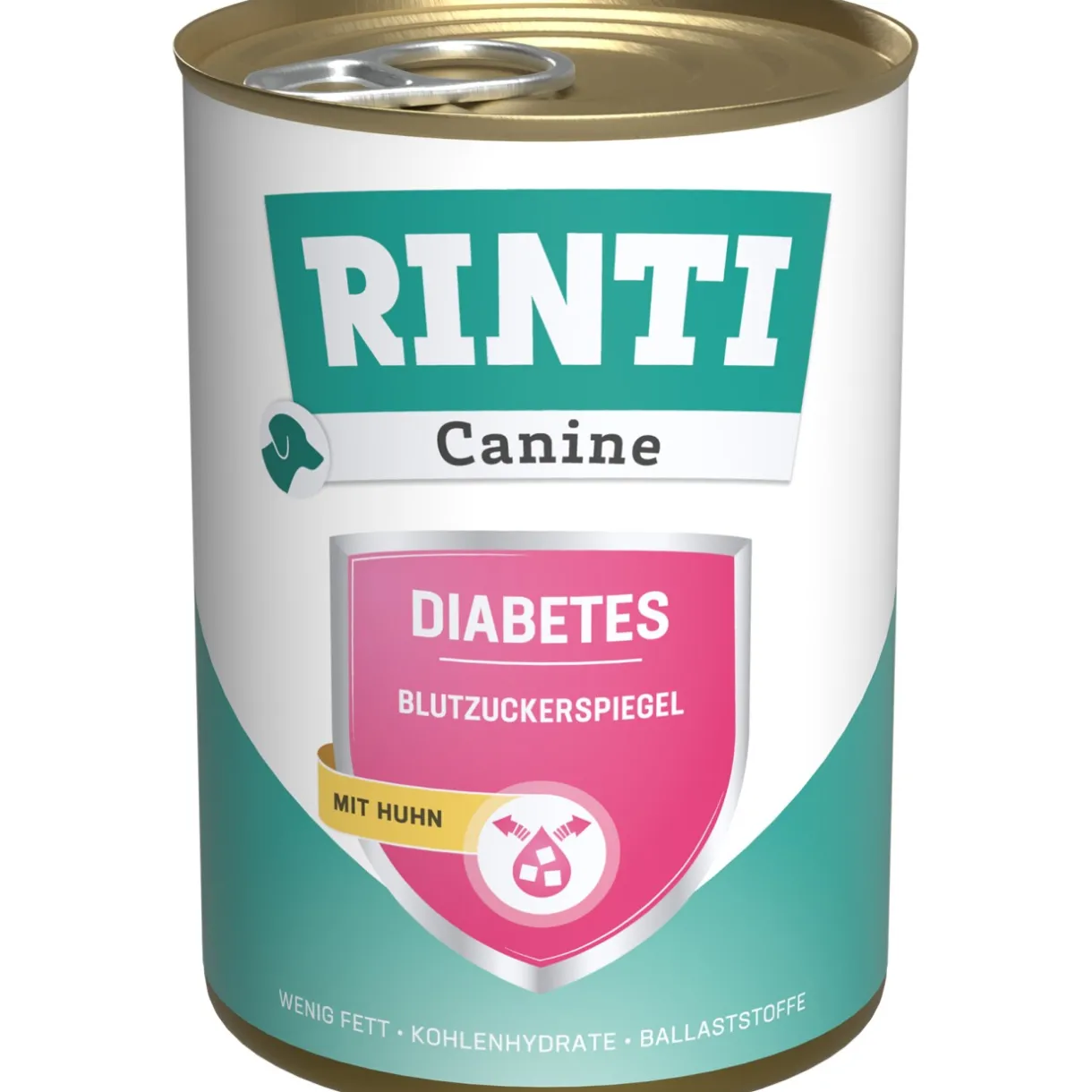 RINTI Nourriture Humide^Canine Diabète Poulet 12 x 400 g