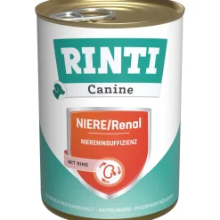 RINTI Régime Rénal|Nourriture Humide^Canine Rein/Renal Bœuf 12 x 400 g