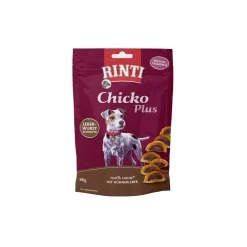 RINTI Friandises|Nourriture^Chicko Plus Tranche de pâté de foie, Poulet avec foie de poulet 12x80 g