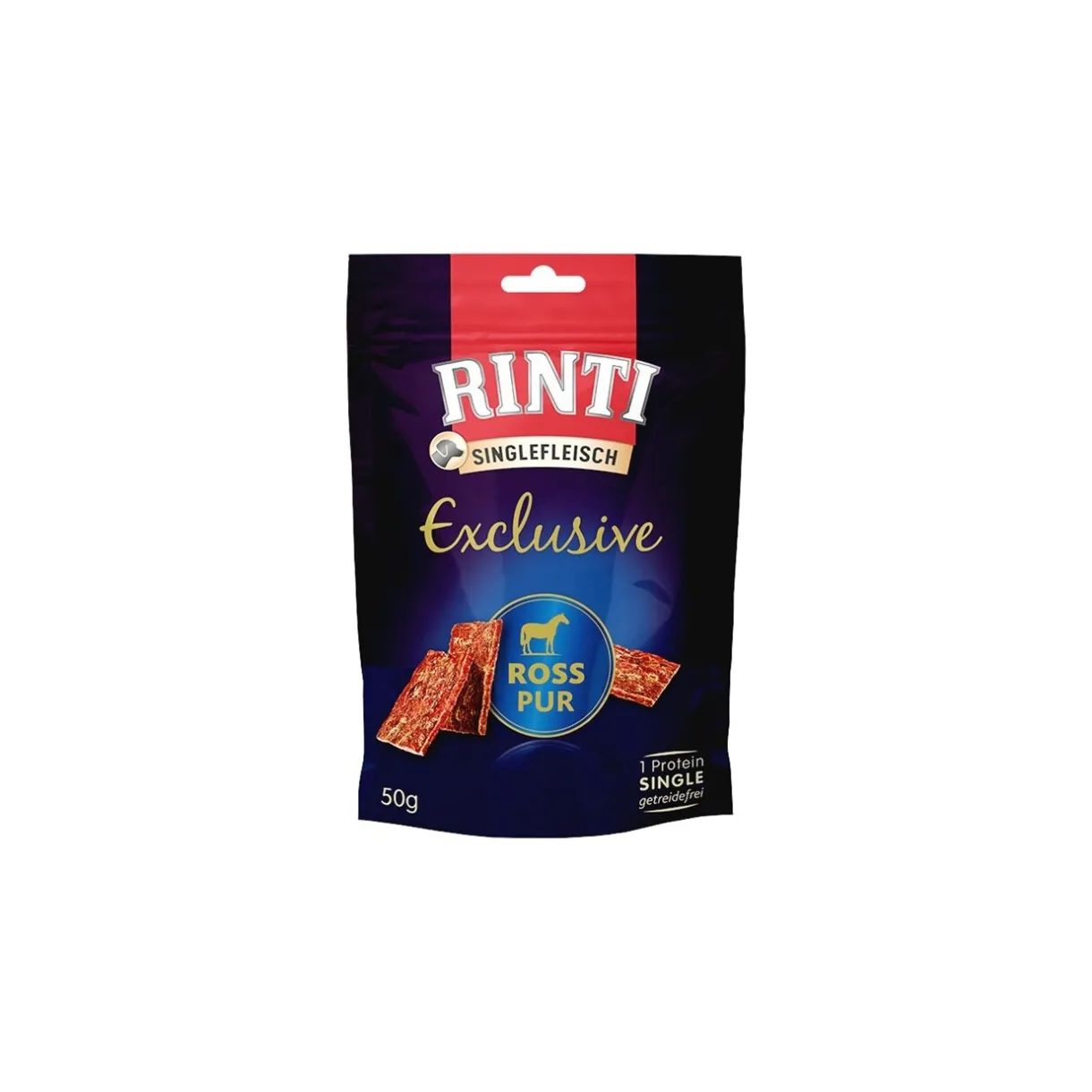 RINTI Friandises|Nourriture^Singlefleisch Exclusive Snack Pur 2x50 g Cheval