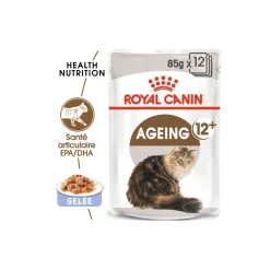 ROYAL CANIN Nourriture Humide^Ageing +12 en gelée 12x85 g