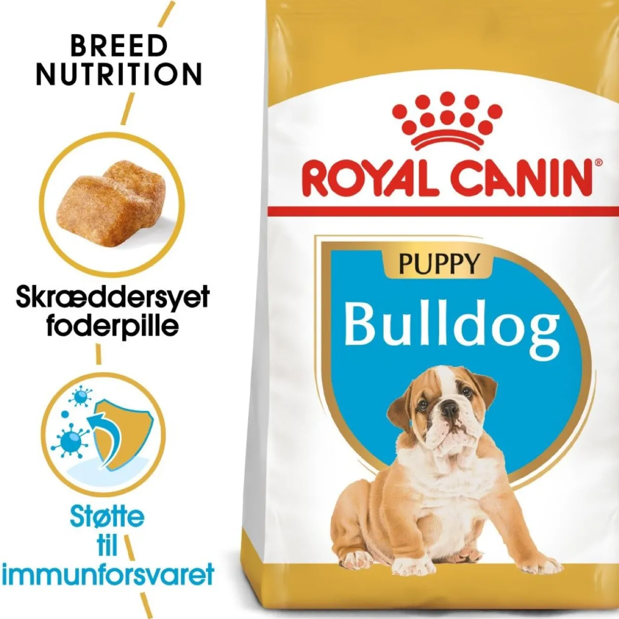 ROYAL CANIN Croquettes|Nourriture^Bulldog Chiot Croquettes Chien 3 kg