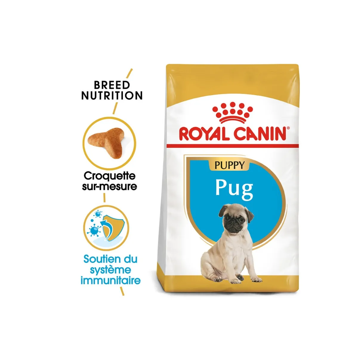 ROYAL CANIN Croquettes|Nourriture^Carlin Chiot Croquettes Chien 1,5 kg