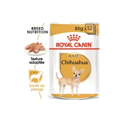 ROYAL CANIN Nourriture Humide^Chihuahua Adult Mousse 12x85 g
