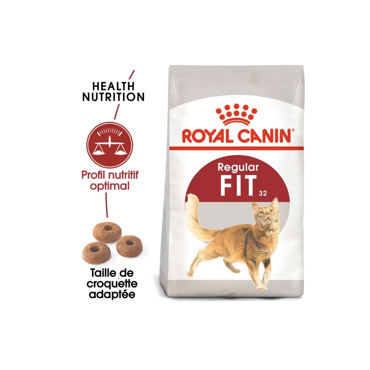 ROYAL CANIN Croquettes Pour Chat^Fit 32 Croquettes Chat 400 g