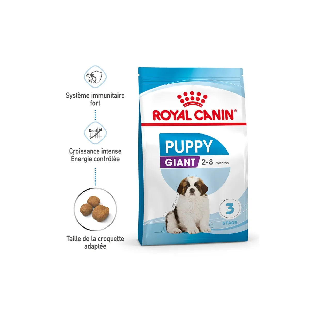 ROYAL CANIN Croquettes|Nourriture^Giant Chiot Croquettes Chien 3,5 kg