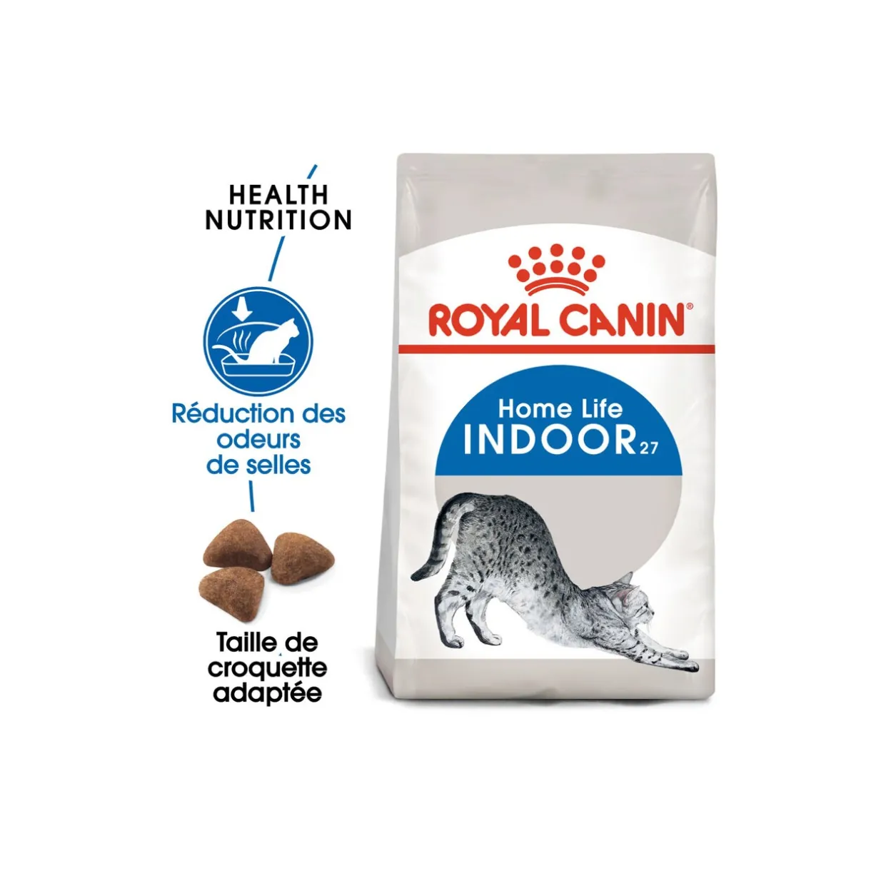 ROYAL CANIN Croquettes Pour Chat^Home Life Indoor 27 400 g