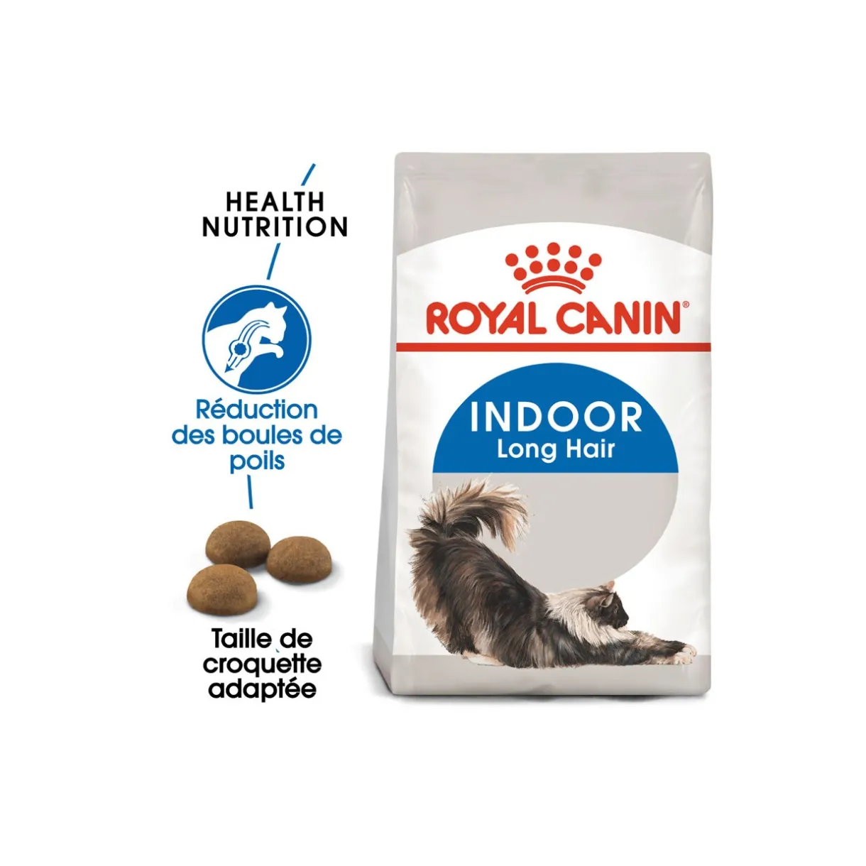 ROYAL CANIN Croquettes Pour Chat^Indoor Long Hair 4 kg