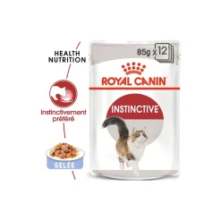ROYAL CANIN Nourriture Humide^Instinctive Adult en gelée 12x85 g