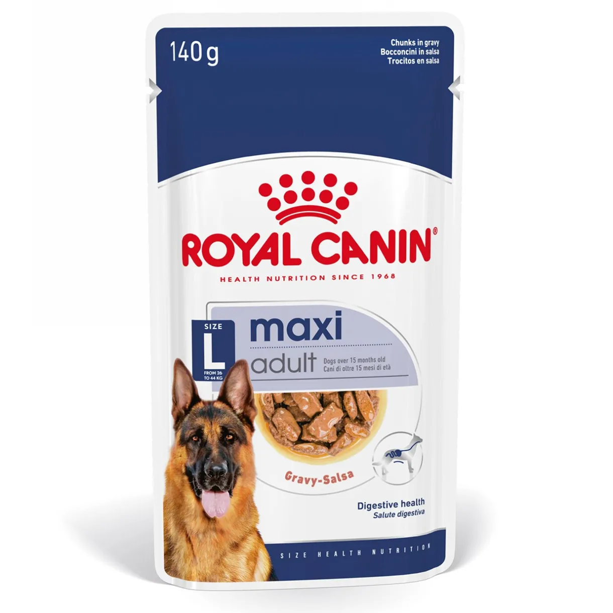 ROYAL CANIN Nourriture Humide^Maxi Adult 10 x 140 g