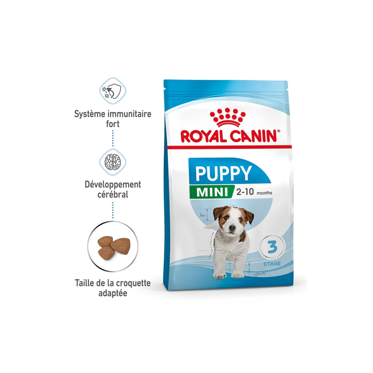 ROYAL CANIN Croquettes|Nourriture^Mini Chiot Croquettes Chien 2 kg