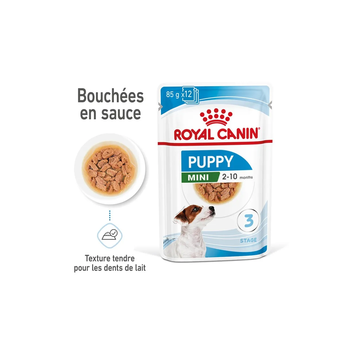 ROYAL CANIN Nourriture Humide|Nourriture^Mini Chiot Nourriture humide Chien 12 x 85 g