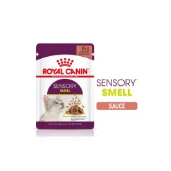 ROYAL CANIN Nourriture Humide^Sensory Smell en sauce pour chats exigeants 12x85 g