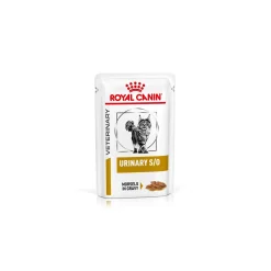 ROYAL CANIN Problèmes Urinaires|Nourriture Problèmes Urinaires^Veterinary Urinary S/O bouchées en sauce 12 x 85 g
