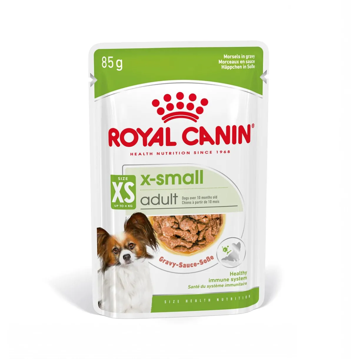 ROYAL CANIN Nourriture Humide^X-Small Adult en sauce 12 x 85 g