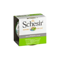 Schesir Nourriture Humide^Natural 24 x 85 g Filet poulet