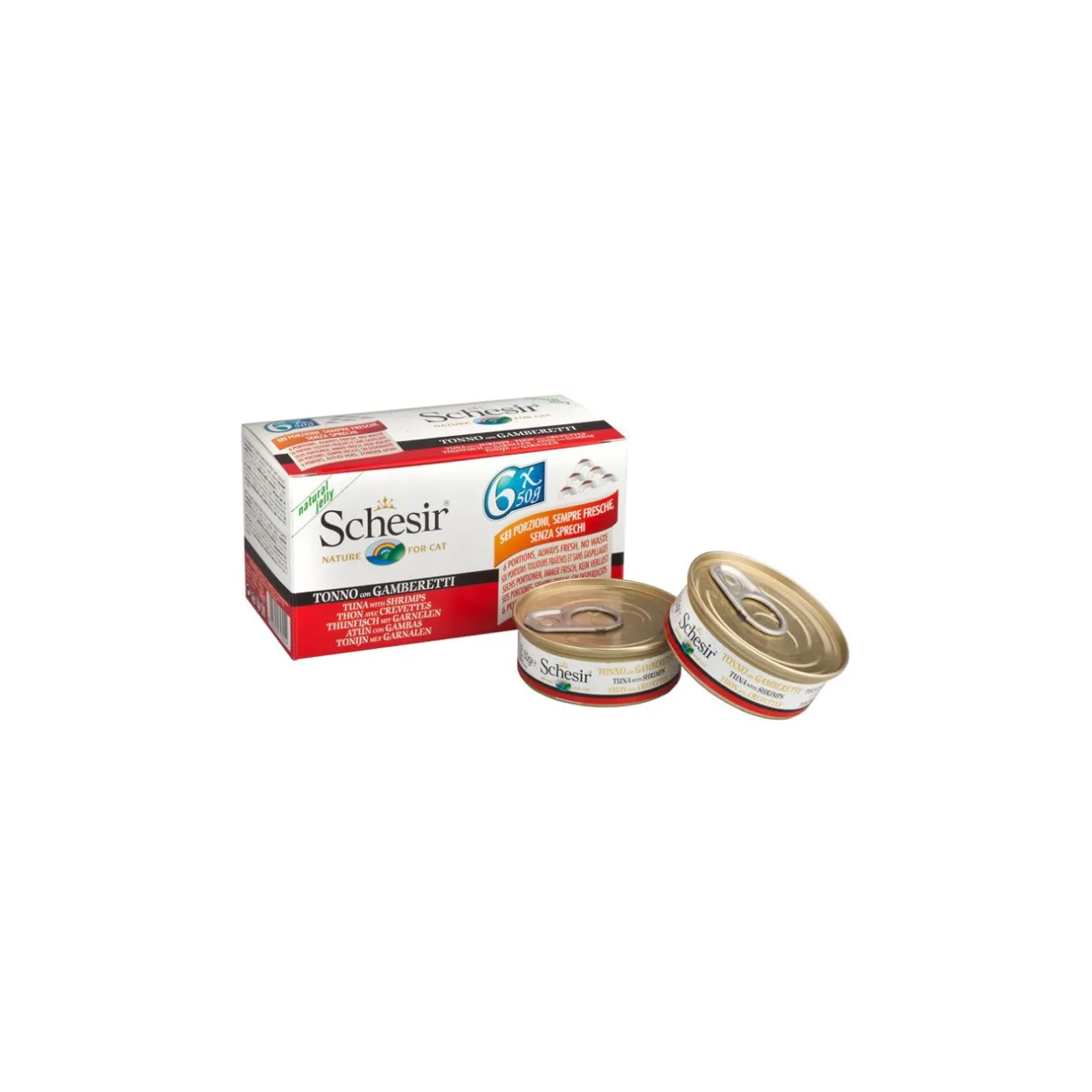 Schesir Nourriture Humide^6 x 50 g