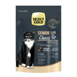 SELECT GOLD Croquettes Pour Chat^+12 Senior Volaille & riz 300 g