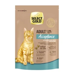 SELECT GOLD Croquettes Pour Chat^Acceptance Adult Volaille et foie 300 g