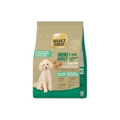 SELECT GOLD Croquettes^Croquettes Chien Mini Adulte Sensible Riche en Protéine de Ver à Soie 1kg