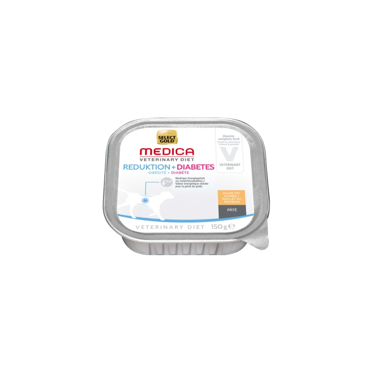 SELECT GOLD Nourriture Diététique Chien|Nourriture Humide^Medica Obésité Poulet, potiron 10x150 g