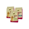 SELECT GOLD Croquettes^Pack de dégustation Sensitive Medium 3 x 1 kg Pack d’essai 1, Saumon, agneau, canard