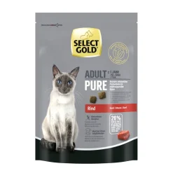 SELECT GOLD Croquettes Pour Chat^Pure Adult Bœuf 300 g
