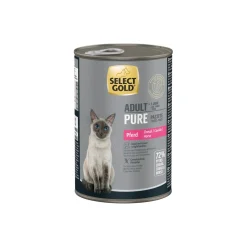 SELECT GOLD Nourriture Humide^Pure Adult Paté Cheval 6x400 g