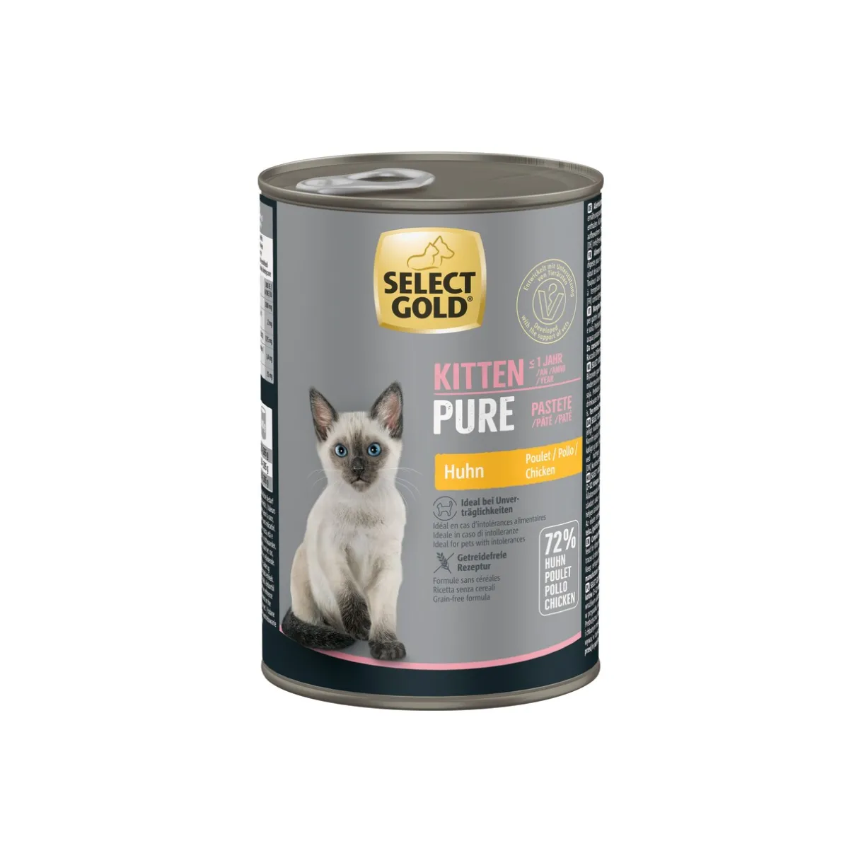 SELECT GOLD Nourriture Humide|Nourriture^Pure Kitten Paté 6x400 g