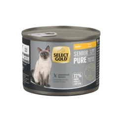 SELECT GOLD Nourriture Humide^Pure Senior Paté Poulet 6x200 g