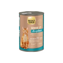 SELECT GOLD Nourriture Humide^Senior Acceptation 6x400 g