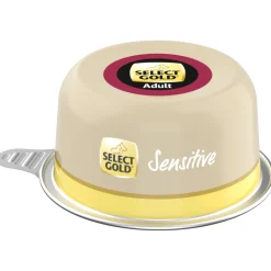 SELECT GOLD Nourriture Humide^Sensitive Adulte Bœuf & Riz 10x125 g