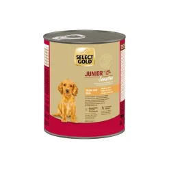 SELECT GOLD Nourriture Humide|Nourriture^Sensitive Junior Poulet et riz 6x800 g