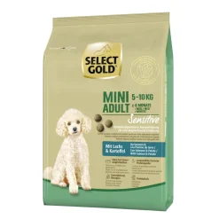 SELECT GOLD Croquettes^Sensitive Mini Adult saumon & pommes de terre 1 kg