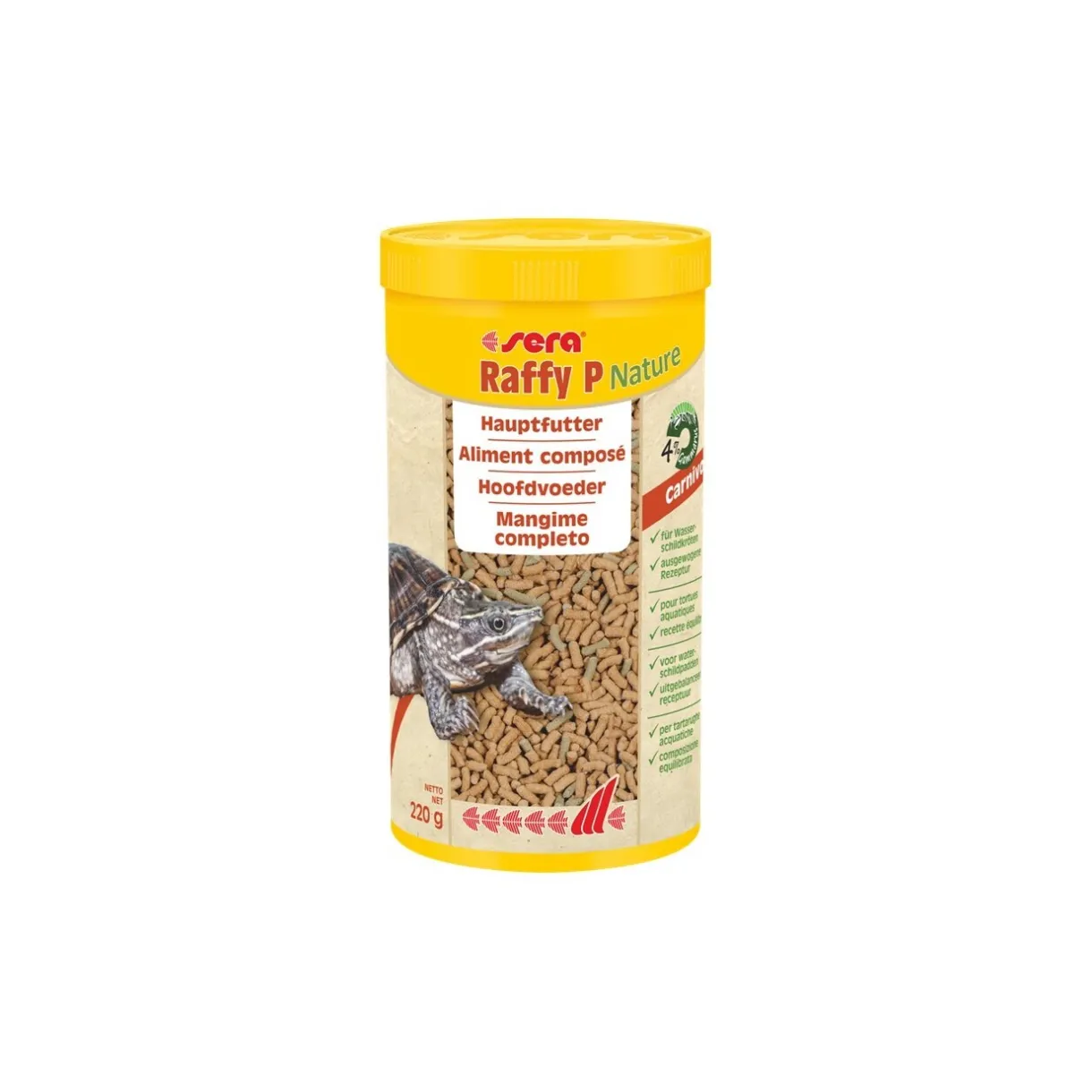 Sera Nourriture Principale^Raffy P Nature 220 g
