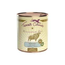 Terra Canis Nourriture Humide^Classic Adult 6 x 800 g Buffle, millet, tomates et papaye