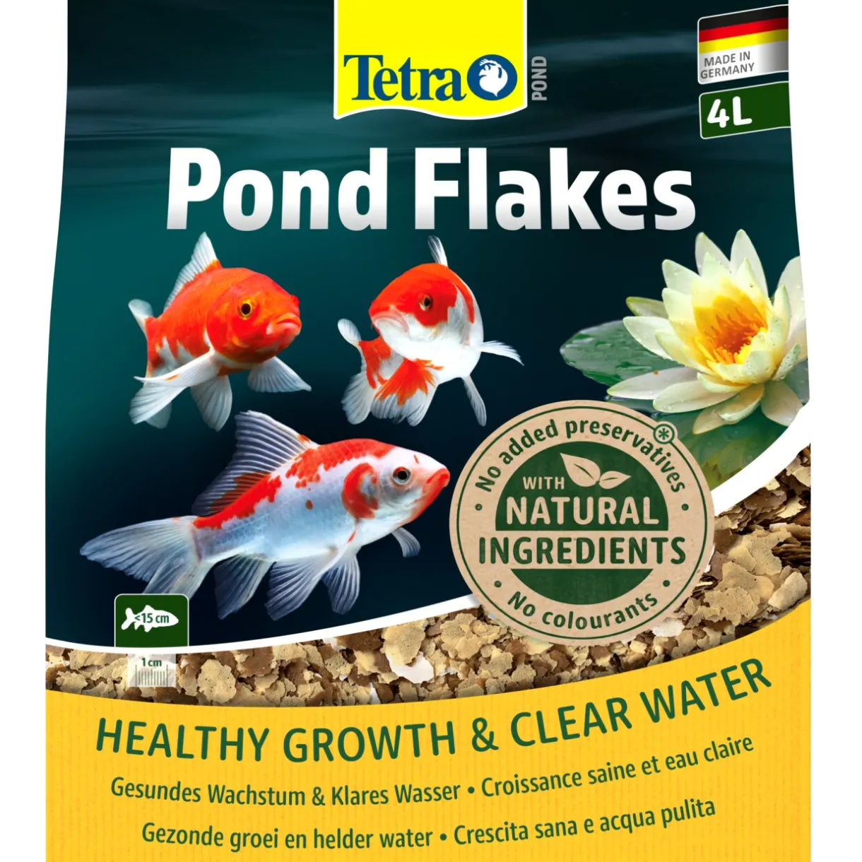 Tetra Nourriture Principale^Pond Flakes Flocons 4 l