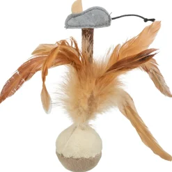 Trixie Jouets Souris Et Balles Pour Chats^Balle à ressort Squieky de avec souris