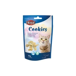 Trixie Friandises^Cookies avec saumon et catnip 6x50g