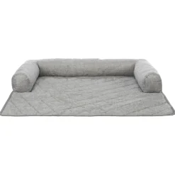 Trixie Couvertures Pour Chien^couverture de protection rembourrée Nero, rectangulaire, 90×90 cm, gris clair