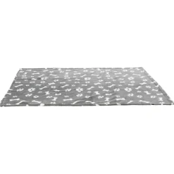 Trixie Couvertures Pour Chien^couverture Kenny, peluche, 100×75 cm, gris