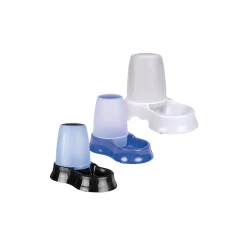 Trixie Gamelles À Nourriture|Gamelles^Distributeur de croquettes et d'eau 600 ml