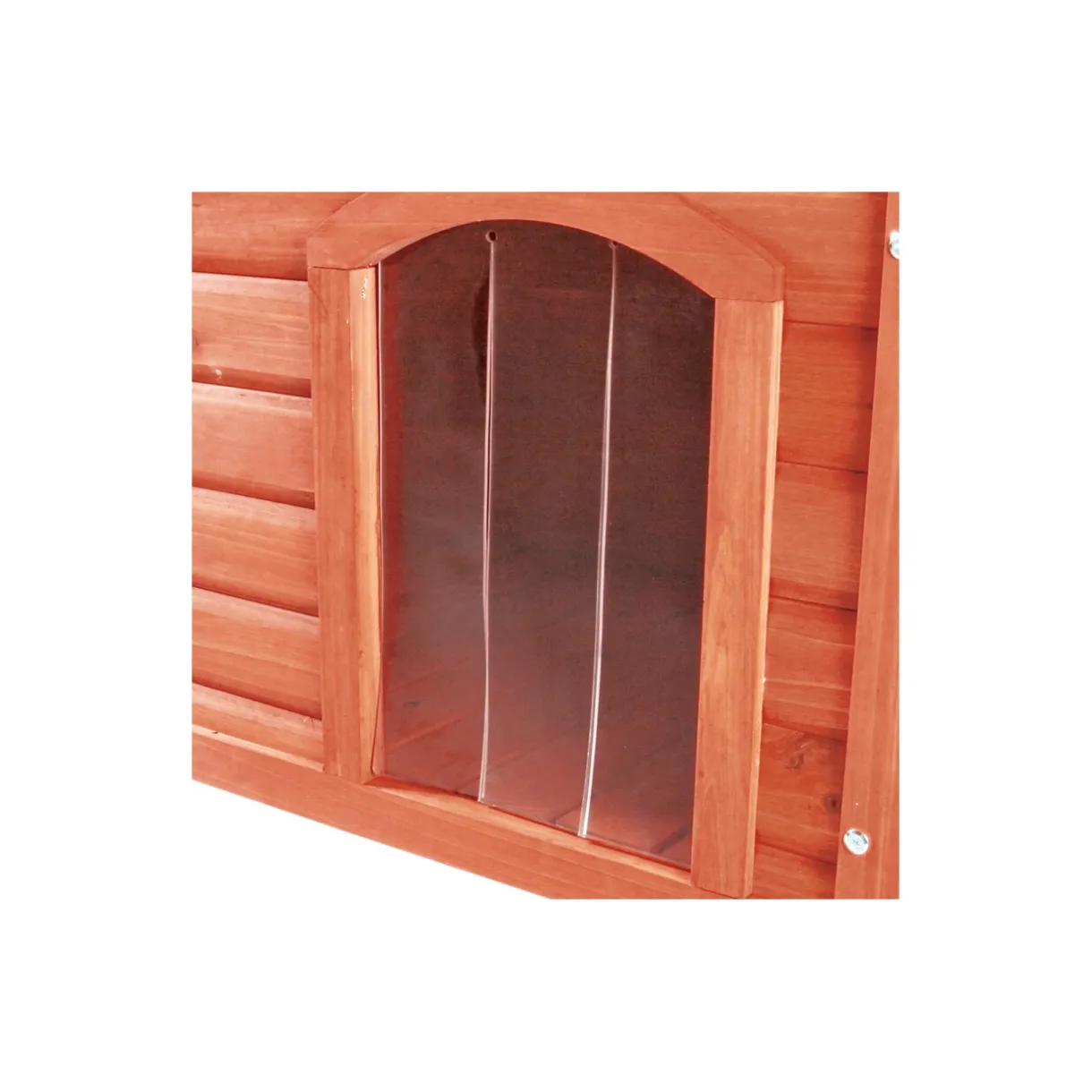 Trixie Niches Pour Chien^porte en plastique pour toit plat de niche pour chien L