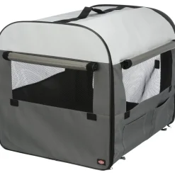 Trixie Caisses De Transport^Soft Kennel Basic Box gris foncé/gris clair S