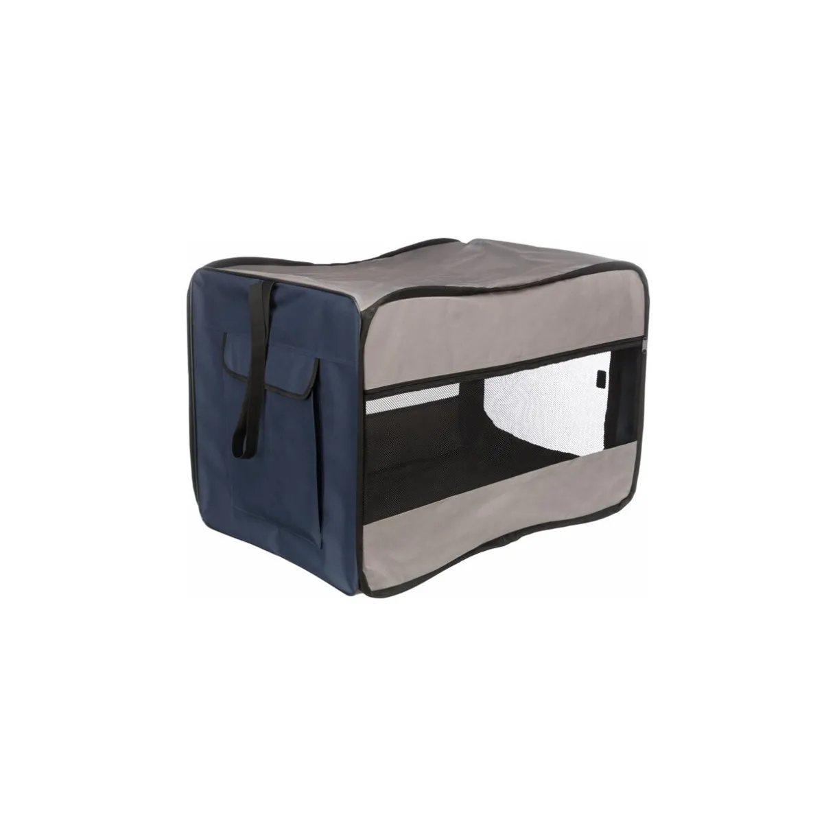 Trixie Caisses De Transport^Travellerbox Twister bleu/gris S-M