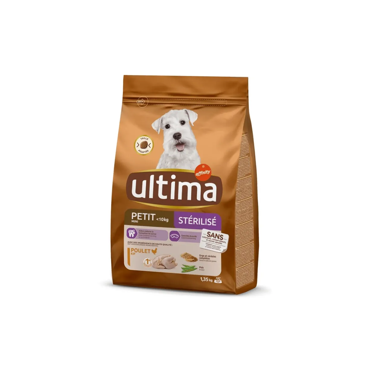 Croquettes^Ultima Petit Stérilisé avec du Poulet 1,35 kg