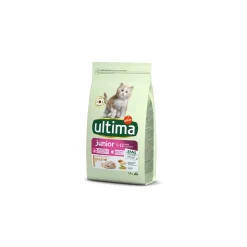 Croquettes Pour Chat|Nourriture^Ultima Stérilisé Junior avec du Poulet 1,5 kg